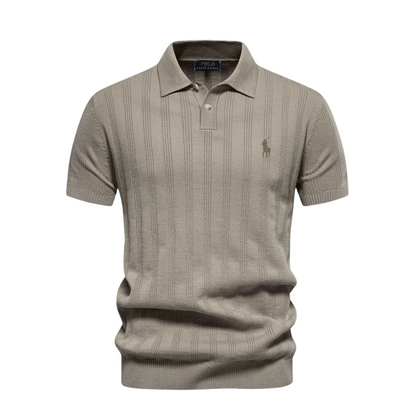 Polo testurizzata RL da uomo