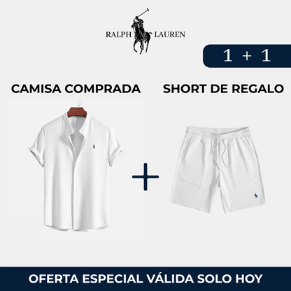 Pacchetto esclusivo R&amp;L: camicia elegante + pantaloncini in regalo