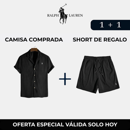 Pacchetto esclusivo R&amp;L: camicia elegante + pantaloncini in regalo