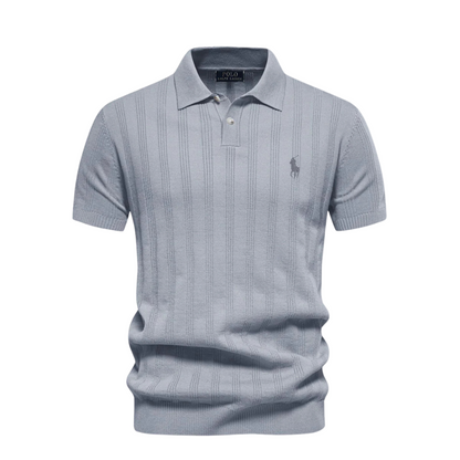 Polo testurizzata RL da uomo