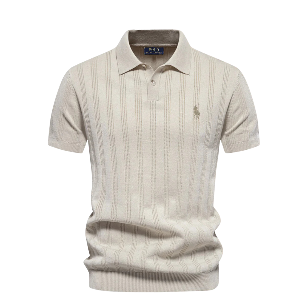 Polo testurizzata RL da uomo