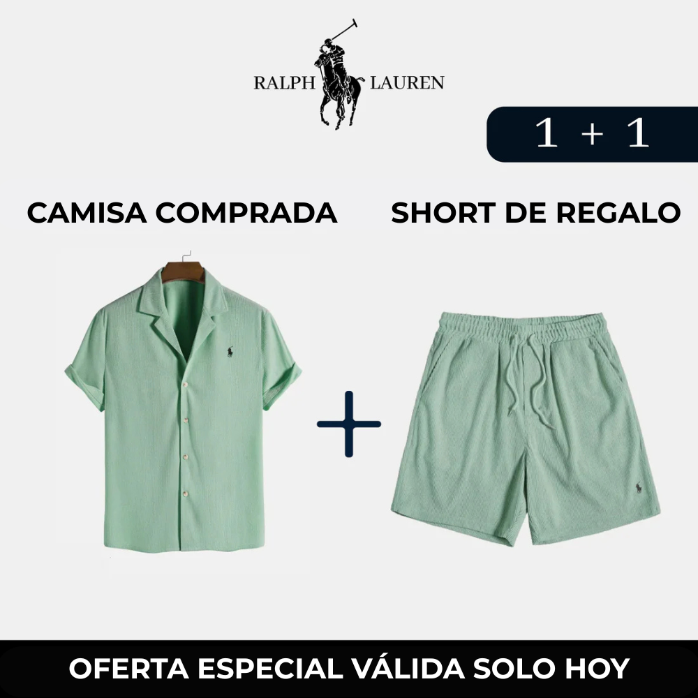 Pacchetto esclusivo R&amp;L: camicia elegante + pantaloncini in regalo