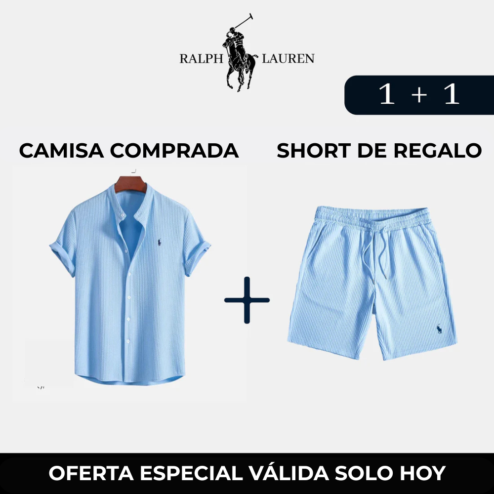 Pacchetto esclusivo R&amp;L: camicia elegante + pantaloncini in regalo