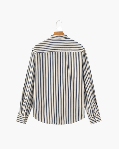 Camicia a righe da uomo
