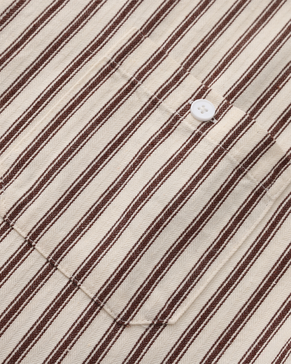 Camicia a righe da uomo