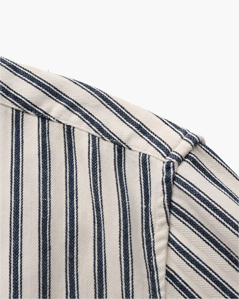 Camicia a righe da uomo