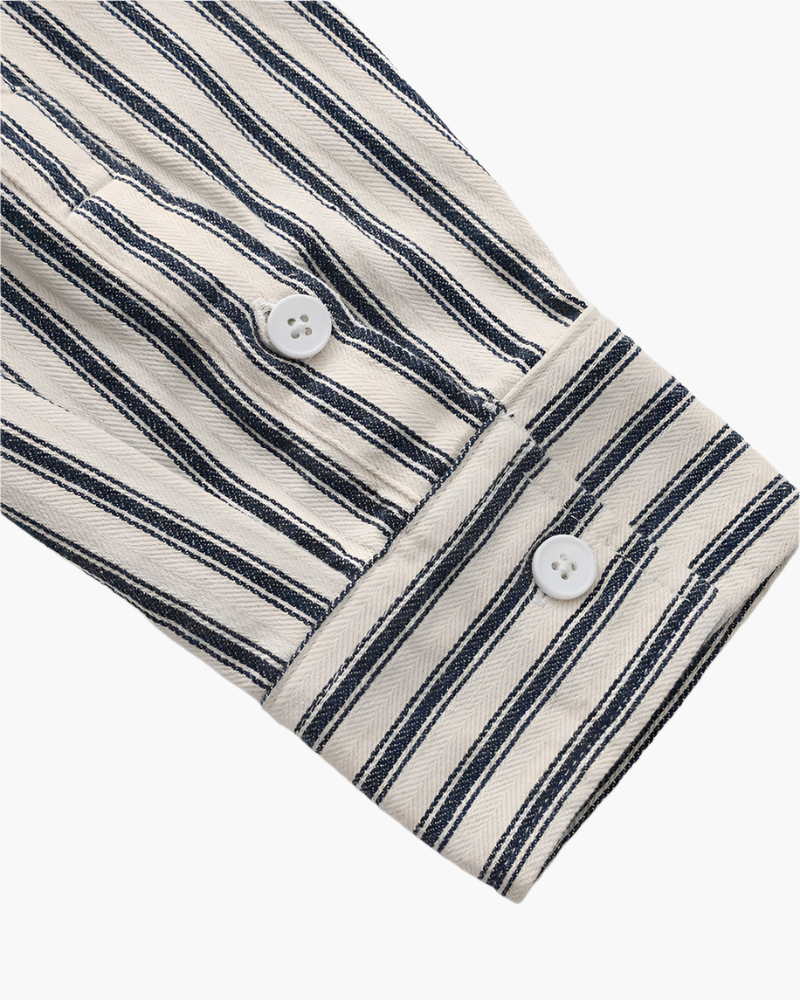 Camicia a righe da uomo