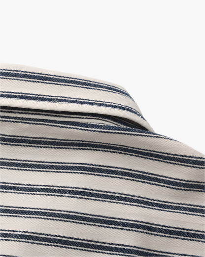Camicia a righe da uomo