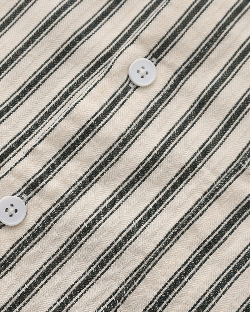 Camicia a righe da uomo