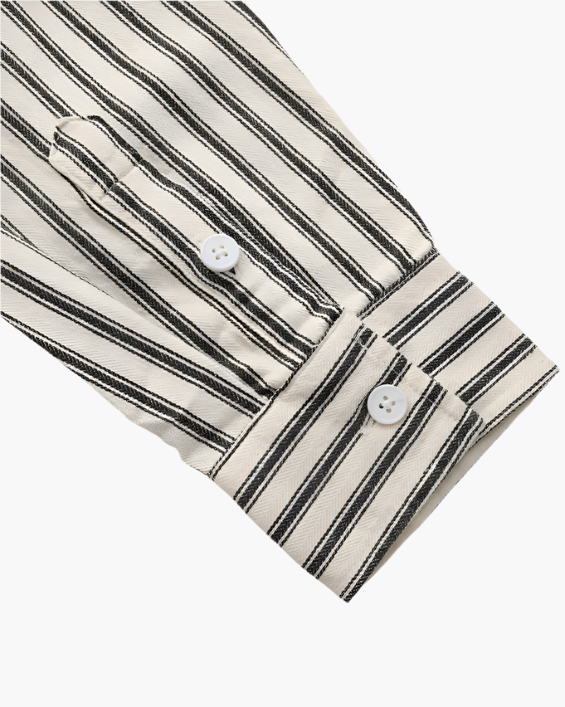 Camicia a righe da uomo