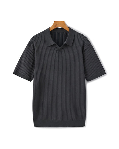 Polo a coste premium