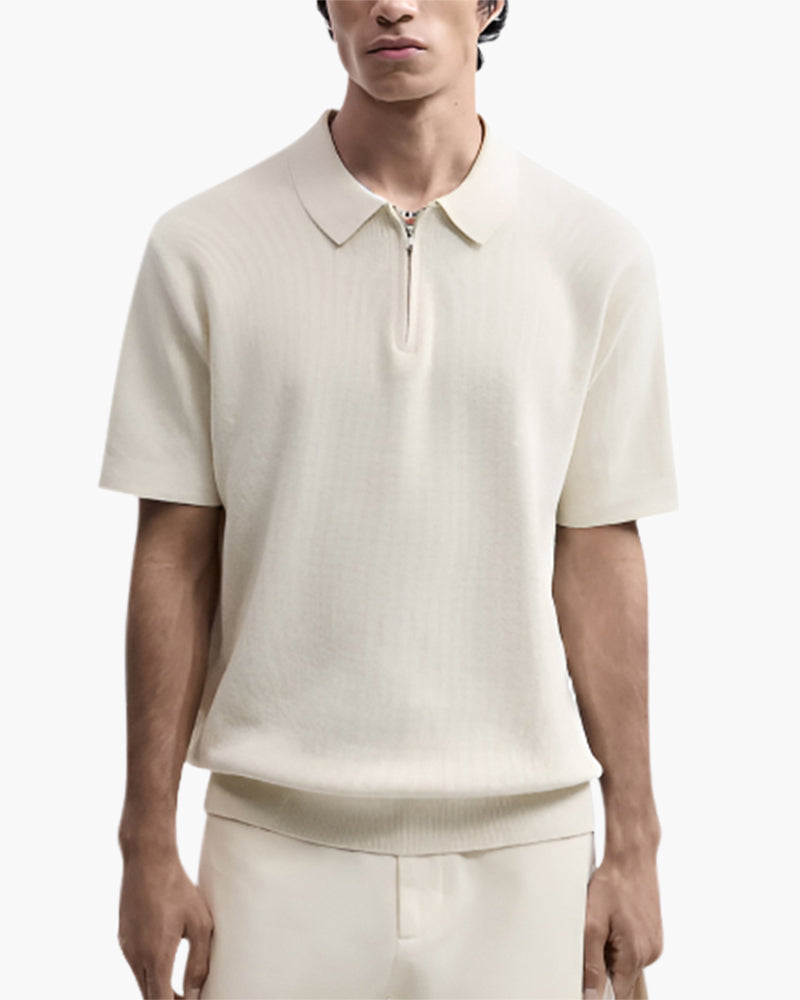Polo con cerniera Marbella
